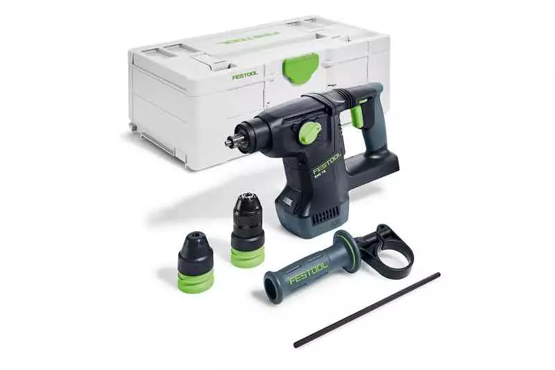 Perforateur burineur sans fil KHC 18 EB-Basic - 18 V - Coffret sans batterie ni chargeur - FESTOOL - 577447 Perforateur burineur sans fil KHC 18 EB-Basic - 18 V - Coffret sans batterie ni chargeur - FESTOOL - 577447