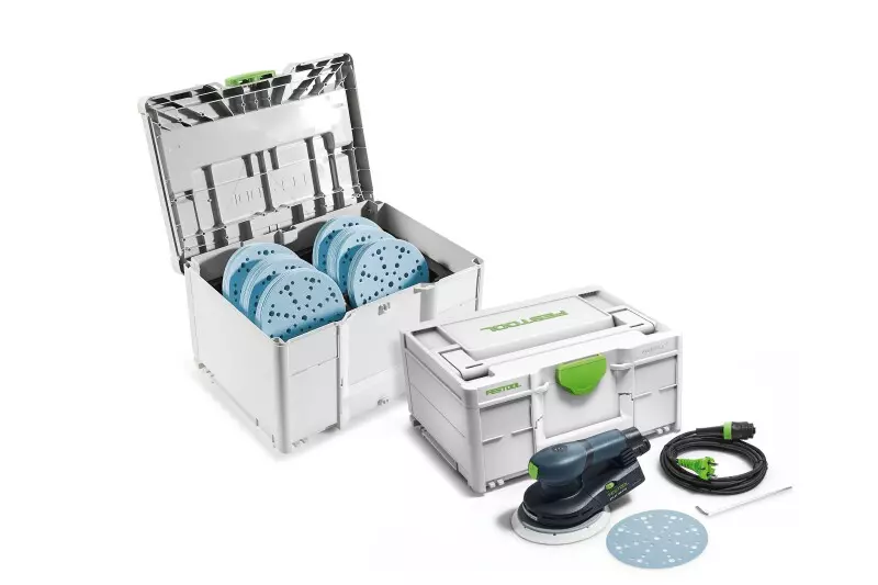 Ponceuse excentrique ETS EC 150/3 EQ-SYS GR - FESTOOL - avec systainer abrasifs - Systainer - 578265 Ponceuse excentrique ETS EC 150/3 EQ-SYS GR - FESTOOL - avec systainer abrasifs - Systainer - 578265