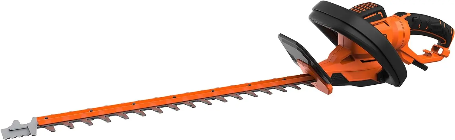 Taille-haies filaire 650W 60cm - BLACK+DECKER - Poignée pivotante - BEHTS551-QS