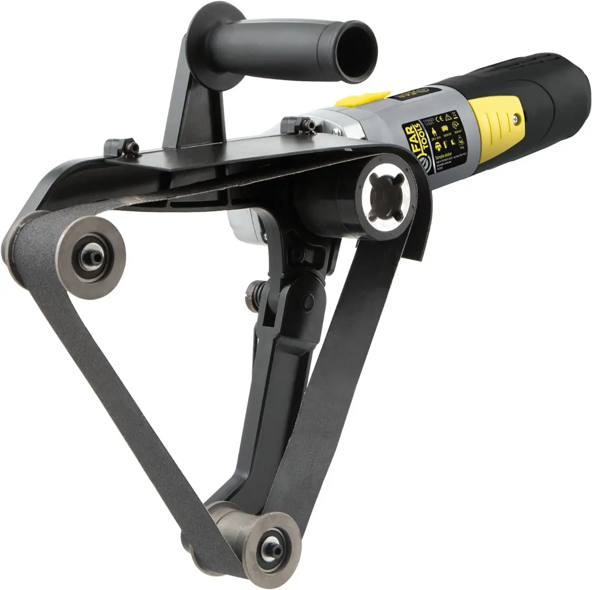 Ponceuse pour tube - 1300 W - Bande 760 x 40 mm - Vitesse variable 1100-3200 tr/mn - FAR TOOLS - 115025