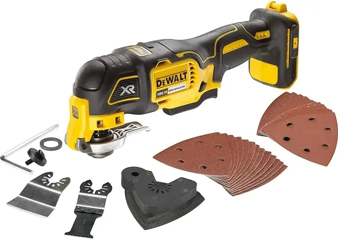 Outil multi-cutter oscillant 18VBrushless  - DEWALT - sans batterie, ni chargeur - DCS355N-XJ 