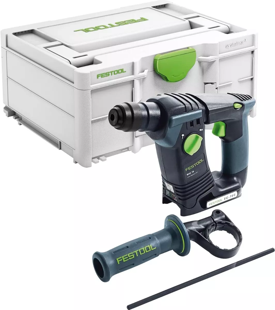 Perforateur 18V BHC 18-BASIC - FESTOOL - Sans batterie, ni chargeur + Systainer - 577600