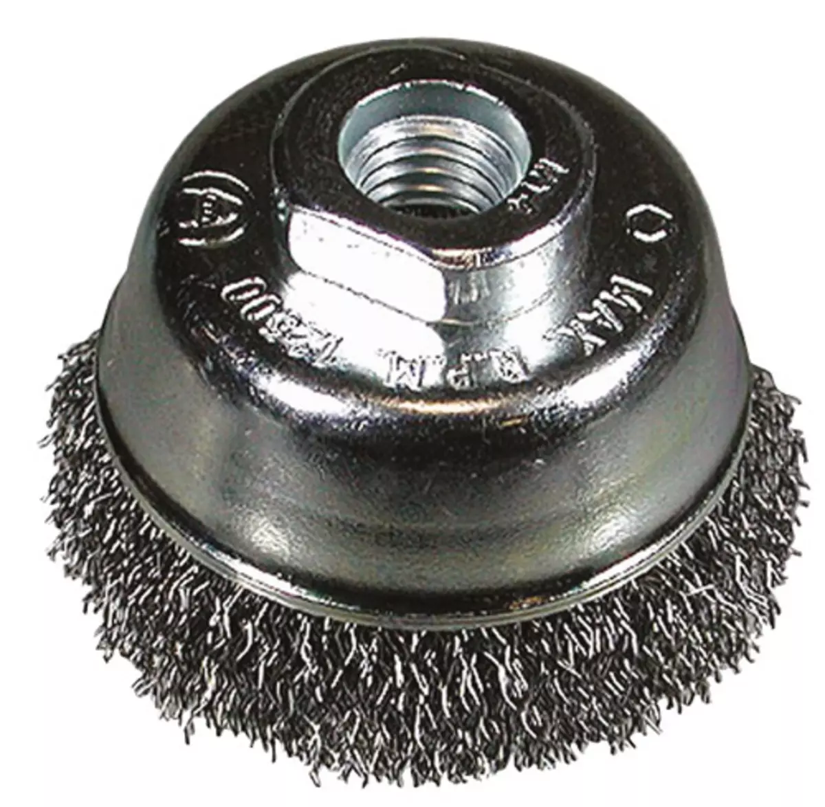 Brosse boisseau 75xM14x0.3 à fils ondulés - HIKOKI - 751312 Brosse boisseau 75xM14x0.3 à fils ondulés - HIKOKI - 751312