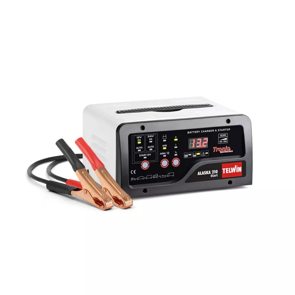 Chargeur de Batterie Alaska 210 Start - 230V - 12-24V - TELWIN - 807579 Chargeur de Batterie Alaska 210 Start - 230V - 12-24V - TELWIN - 807579