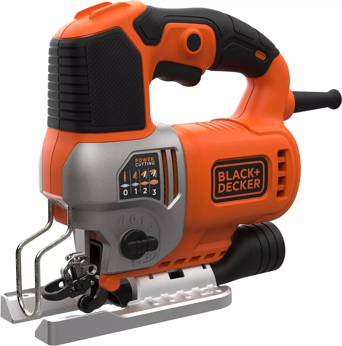 Scie sauteuse pendulaire filaire 650 W - BLACK+DECKER - BES610-QS Scie sauteuse pendulaire filaire 650 W - BLACK+DECKER - BES610-QS