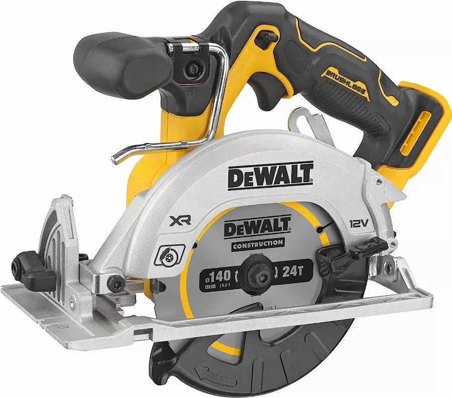 Scie circulaire DEWALT Ø140 mm XR 12V Brushless - Sans batterie, ni chargeur - DCS512N-XJ