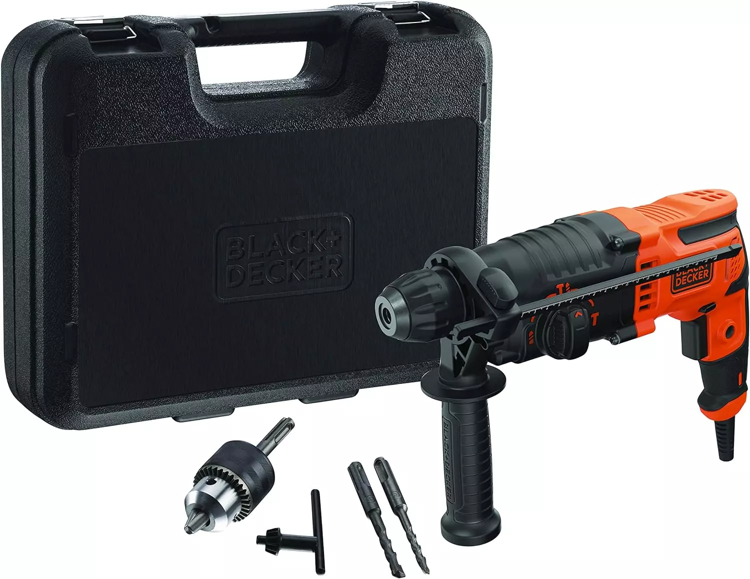 Perforateur Filaire - 650 W - Mandrin SDS+ BLACK+DECKER - BEHS01-QS