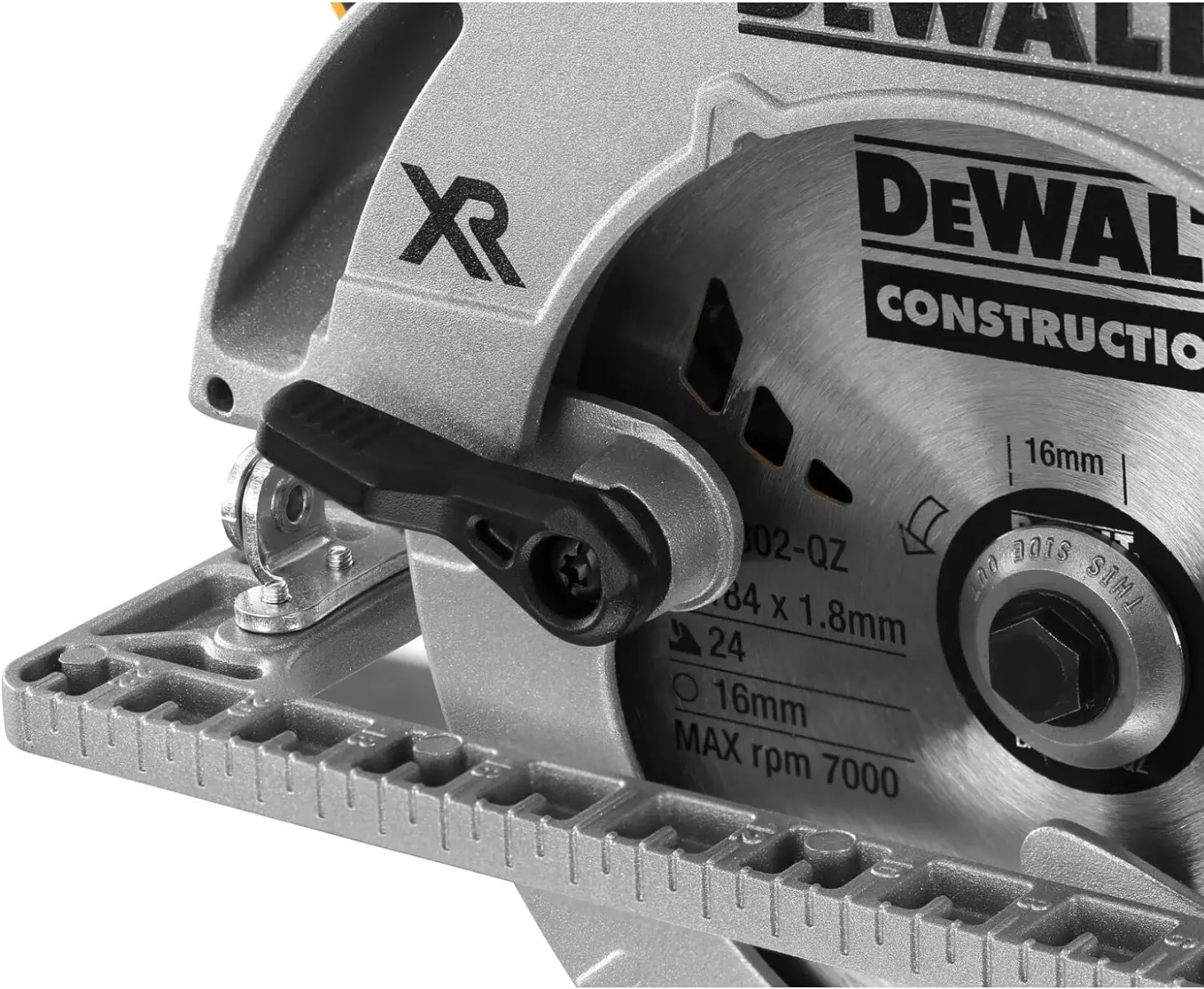 Scie Circulaire Sans Fil Cotchen – Compatible Batteries Dewalt 20V – Lame 180 Mm 40 Dents – Profondeur Max 57 Mm – Pour Coupes Bois Et PVC