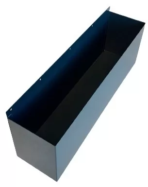 Box de rangement 100 x 15 x 20 cm SAM pour panneaux services - 920R10L