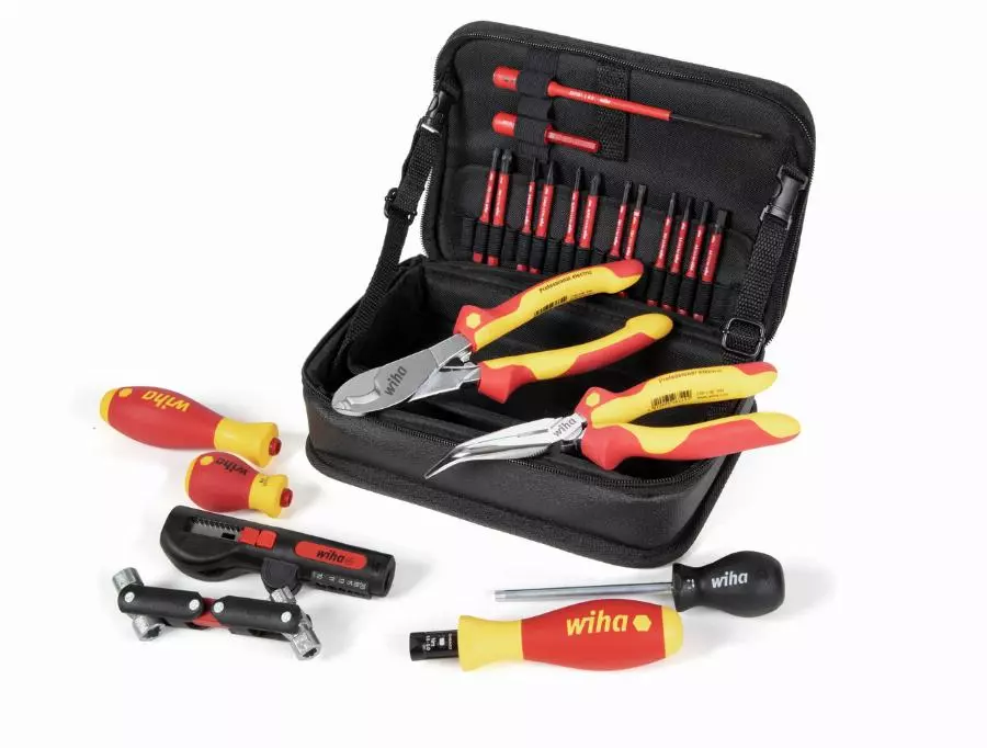 Kit 22 outils WIHA pour Wallbox installation borne de recharge de véhicule électrique - 45289