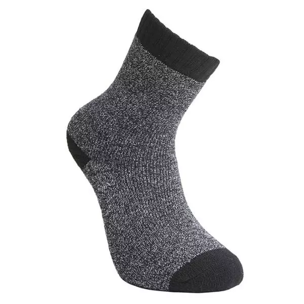 Chaussette - NORTH WAYS - Billy gris chiné/noir 9683 Chaussette - NORTH WAYS - Billy gris chiné/noir 9683