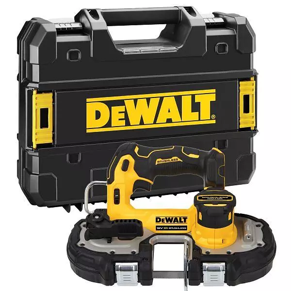Scie à ruban XR Brushless 18V - DEWALT - Sans batterie, ni chargeur - coffret TSTAK - DCS378N-XJ