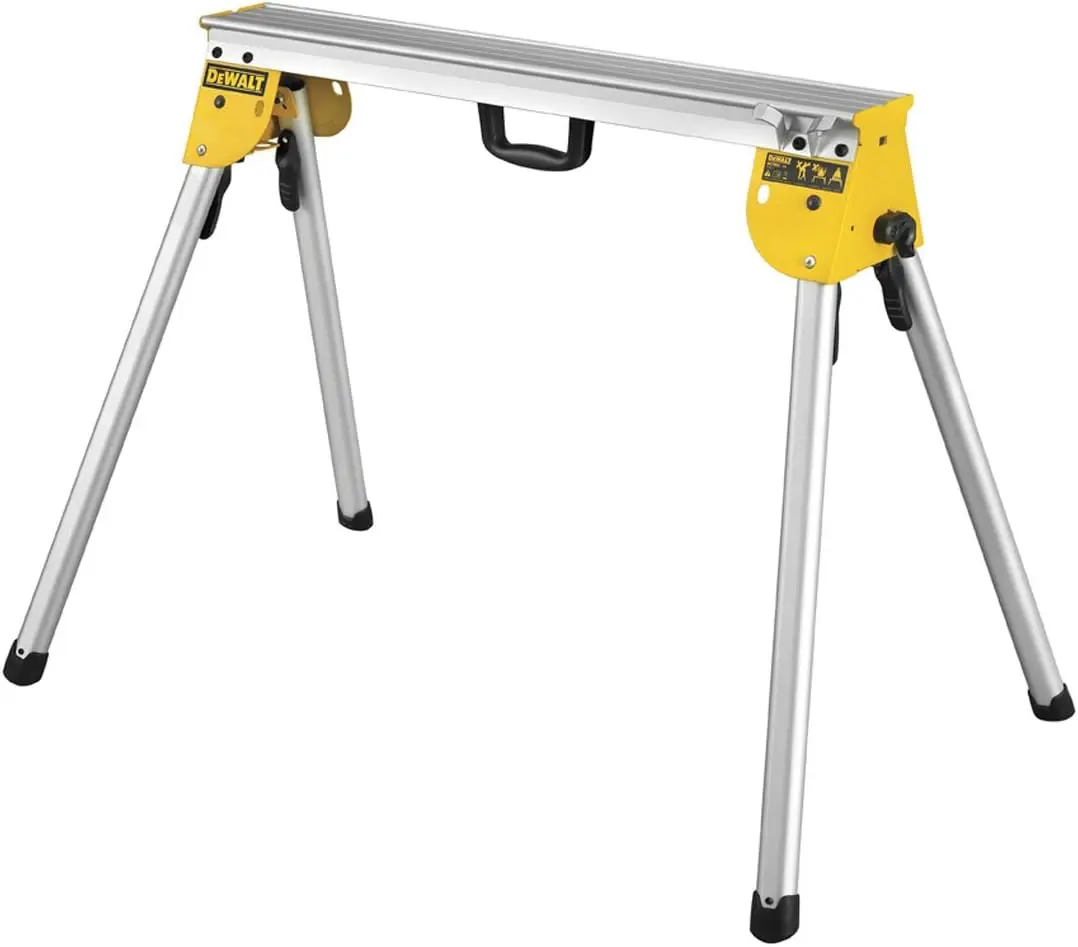Piètement multi-usage compacte et léger pour scies à onglets - Capacité de charge de 454 kg - DEWALT - DE7035-XJ