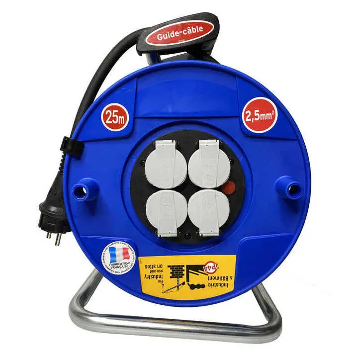 Enrouleur électrique Bat-Pro BRENNENSTUHL - Câble 25 m - 3G2.5 - BRENNENSTUHL - 1205941