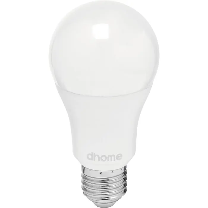 Ampoule LED standard DHOME E27 - 2700 K - 1055 lumens - 10 W - BRICODEAL - 249213