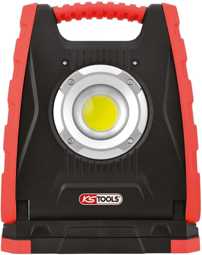 Projecteur mobile à LED 10W - 1000 Lumens rechargeable - KS TOOLS  - 150.4351