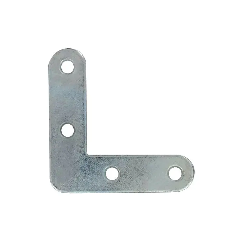 Équerre de châssis acier zingué - L.40xl.40xEp.1.5mm - MONIN - C218040