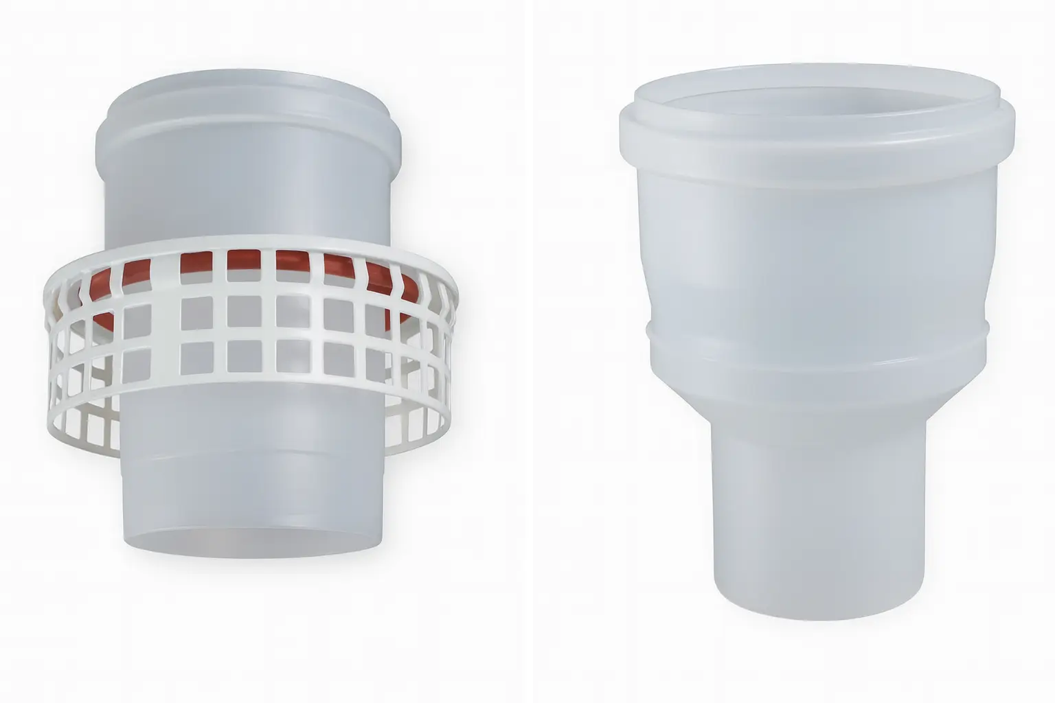 Adaptateur pour cheminée Perfinox B23 - Diam. 80/125 mm - 1 pièce - ATLANTIC - 570100