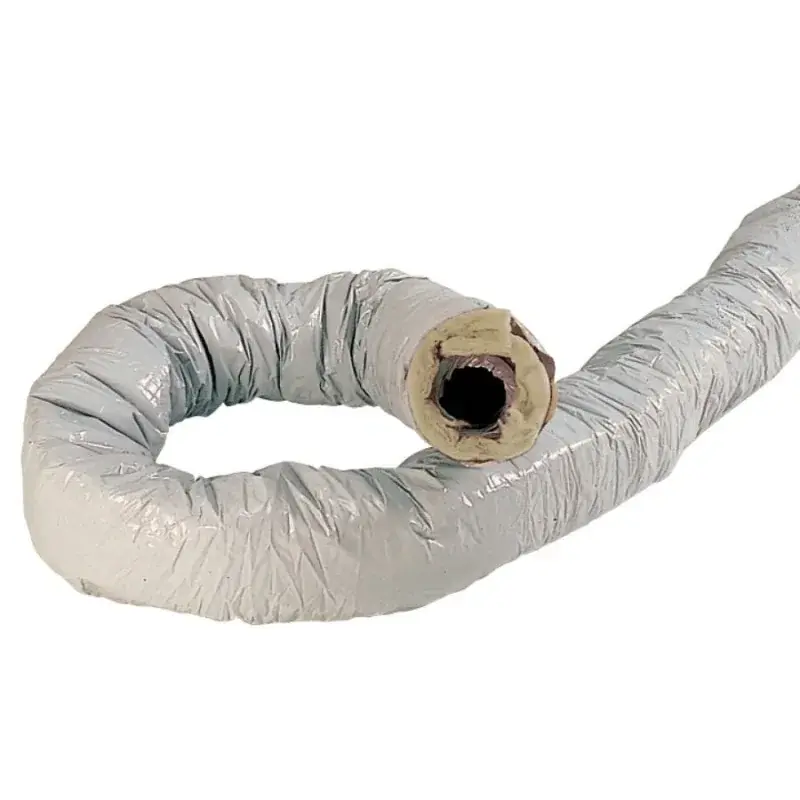 Conduit souple T162 CR PVC calorifuge - Longueur 6 m diamètre 160 mm - ATLANTIC - 423142
