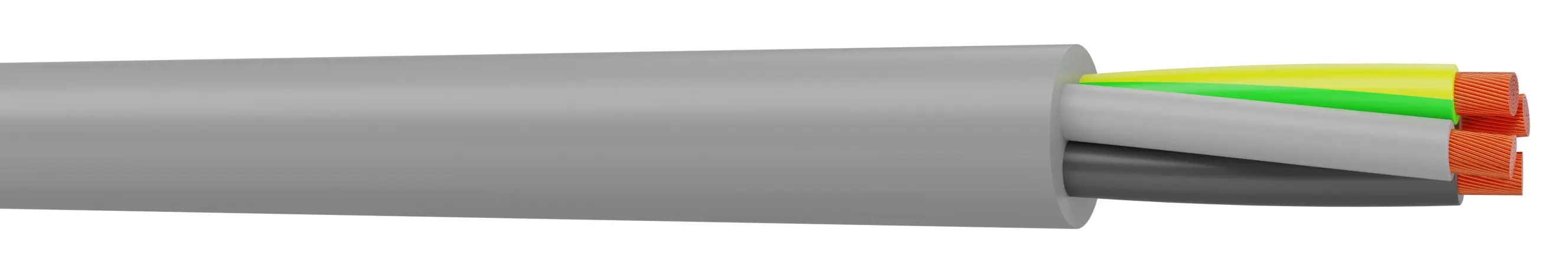 CABLE SOUPLE VVF BLANC 2X1MM2 COURONNE DE 100M