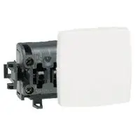 Poussoir 6A Appareillage saillie composable blanc