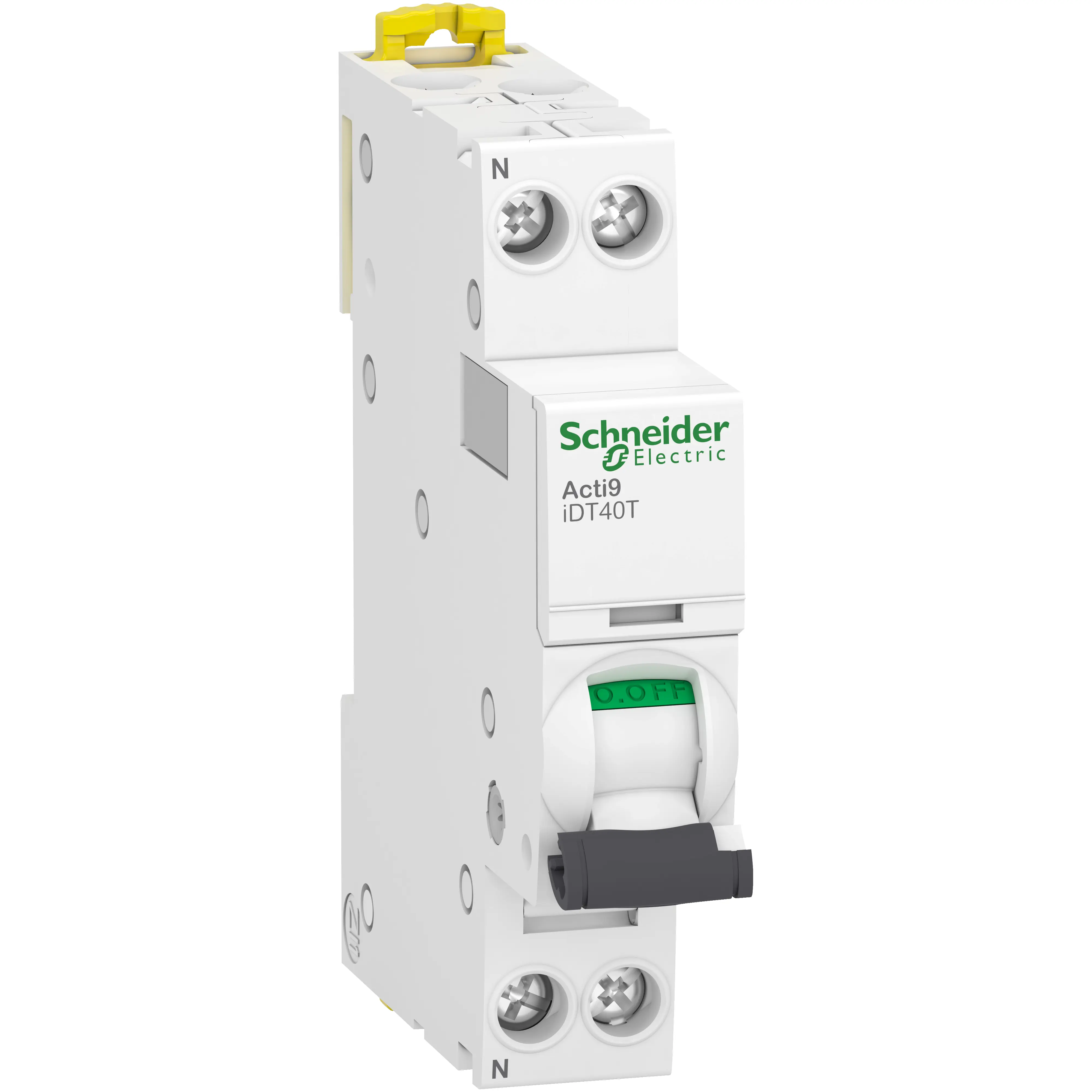 Acti9 iDT40T - Disjoncteur modulaire - 1P+N - 16A - Courbe C - 4500A/6kA - SCHNEIDER ELECTRIC - A9P22616