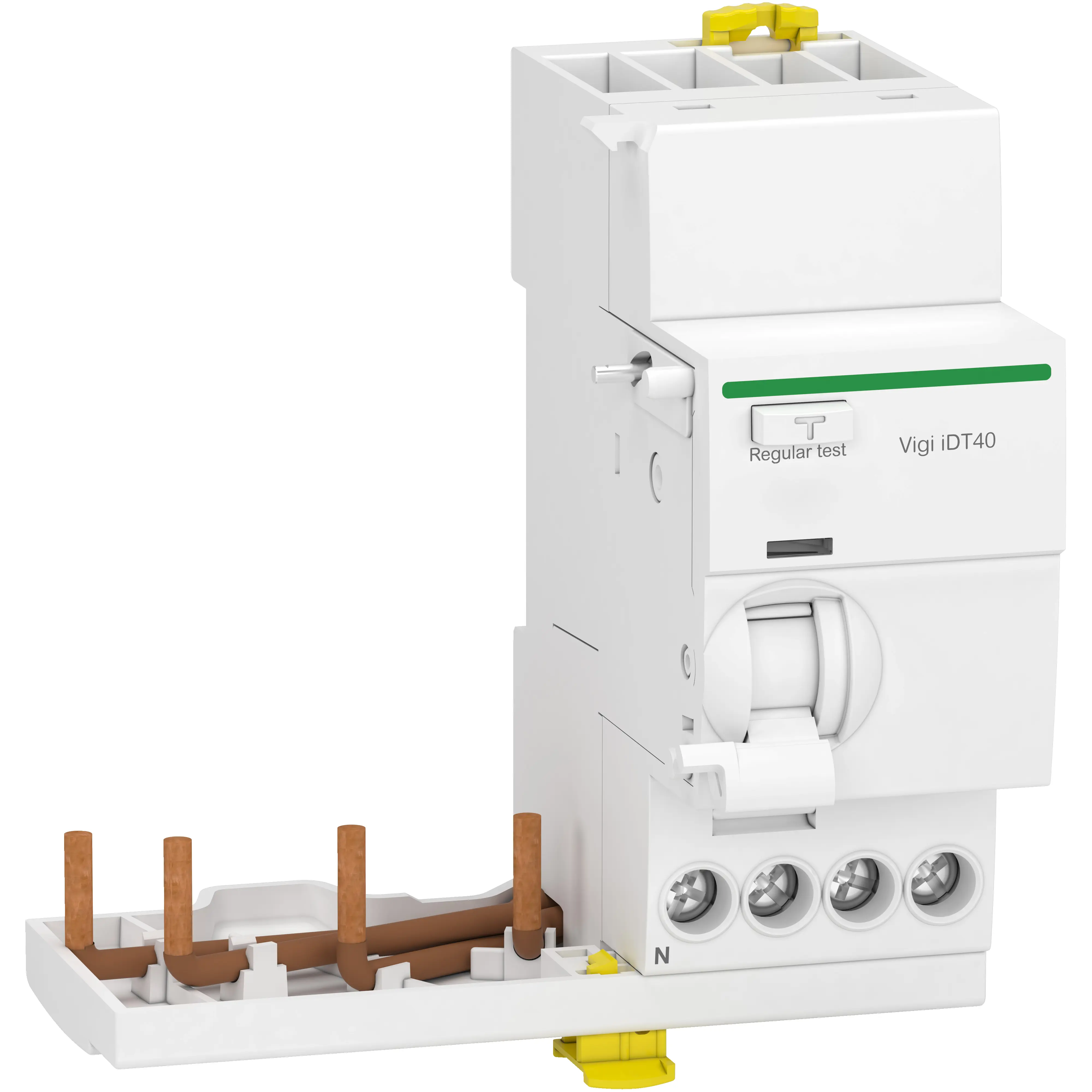 Acti9 iDT40 - Bloc diff Vigi Départ - 3P+N - 40A - 30mA - Type AC - SCHNEIDER ELECTRIC - A9Y62740