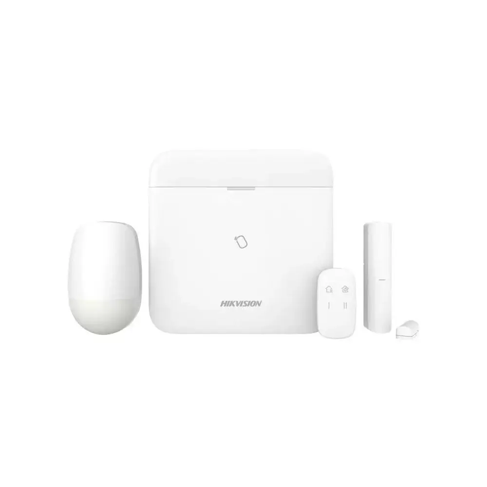 KIT ALARME DS-PWA96-KIT-WE 1 PANNEAU + 1 DETECTEUR PIR + 1 CONTACT PORTE + BADGE