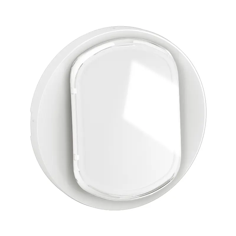 Enjoliveur pour interrupteur et ou va-et-vient avec porte-étiquette Céliane + 2 étiquettes - Blanc - LEGRAND - CB5001