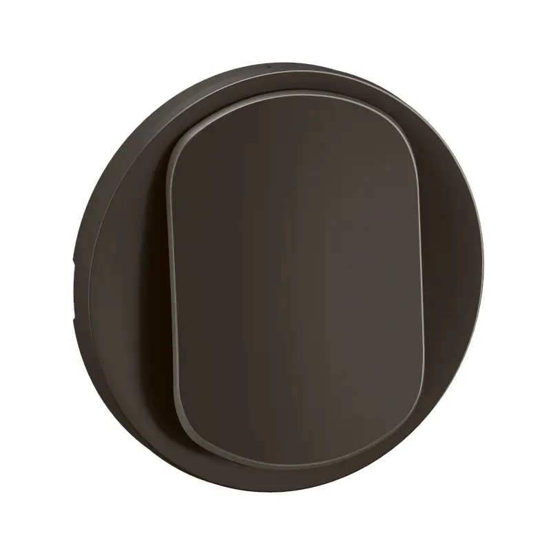 Enjoliveur pour interrupteur et ou va-et-vient lumineux Céliane - Noir - LEGRAND - CN1001