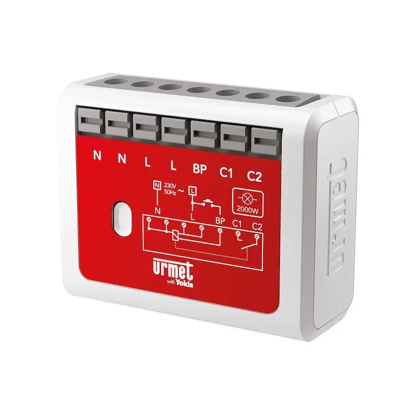 Micromodule télévariateur temporisable encastré Zigbee UP 300W - URMET YOKIS - MTV300E-UP