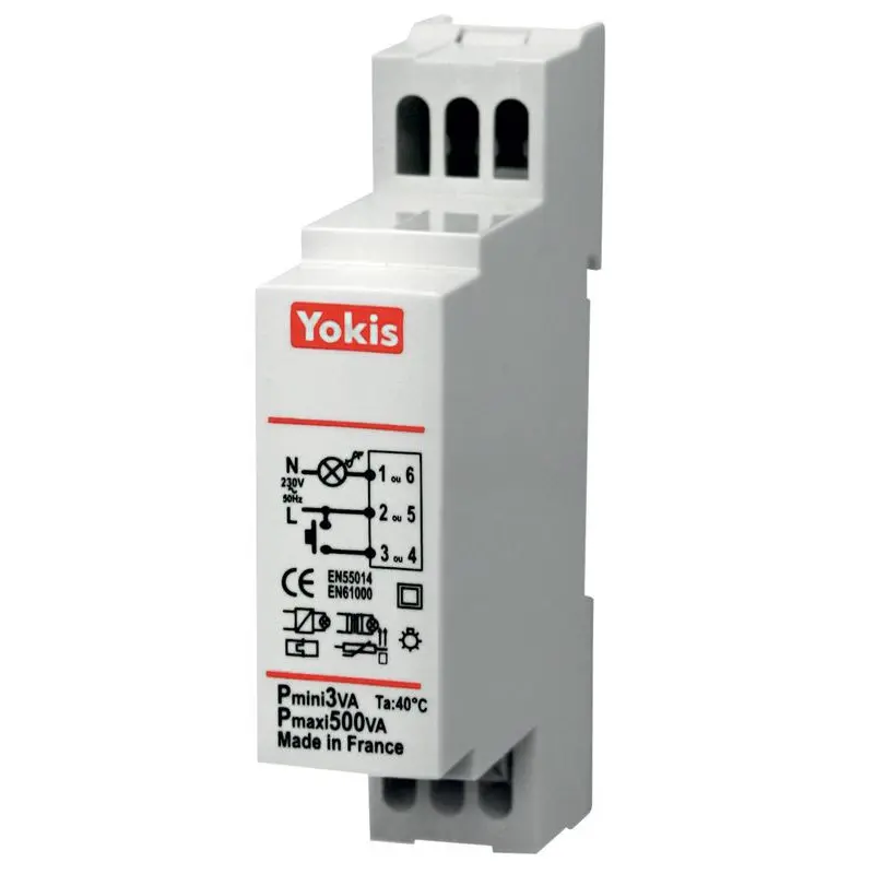 Micromodule télévariateur encastrable filaire 500W - URMET YOKIS - MTV500M
