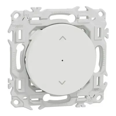 Interrupteur volet-roulant connecté 4A zigbee - blanc craie - SCHNEIDER - S920567