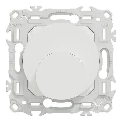 Sortie de câble avec griffes odace serre câble 6 à 12 mm² - blanc craie - SCHNEIDER - S925662