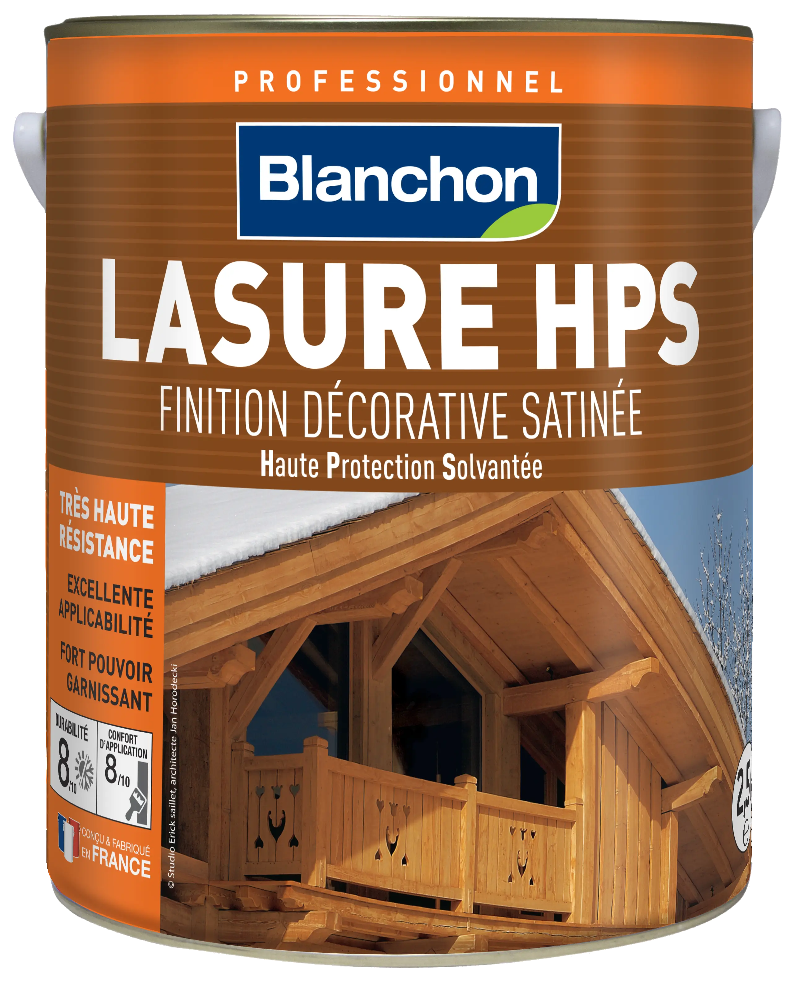 Lasure hps Chêne doré 2,5L - BLANCHON - 06100031