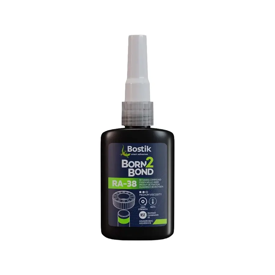 Fixateur cylindrique haute résistance Born2Bond RA-38 - Flacon 50 ml Vert - BOSTIK - 30620100