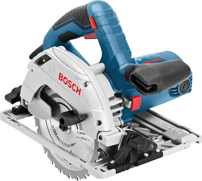 Scie circulaire BOSCH GKS 55+ GCE - 1350W Ø 165 mm - 0601682101