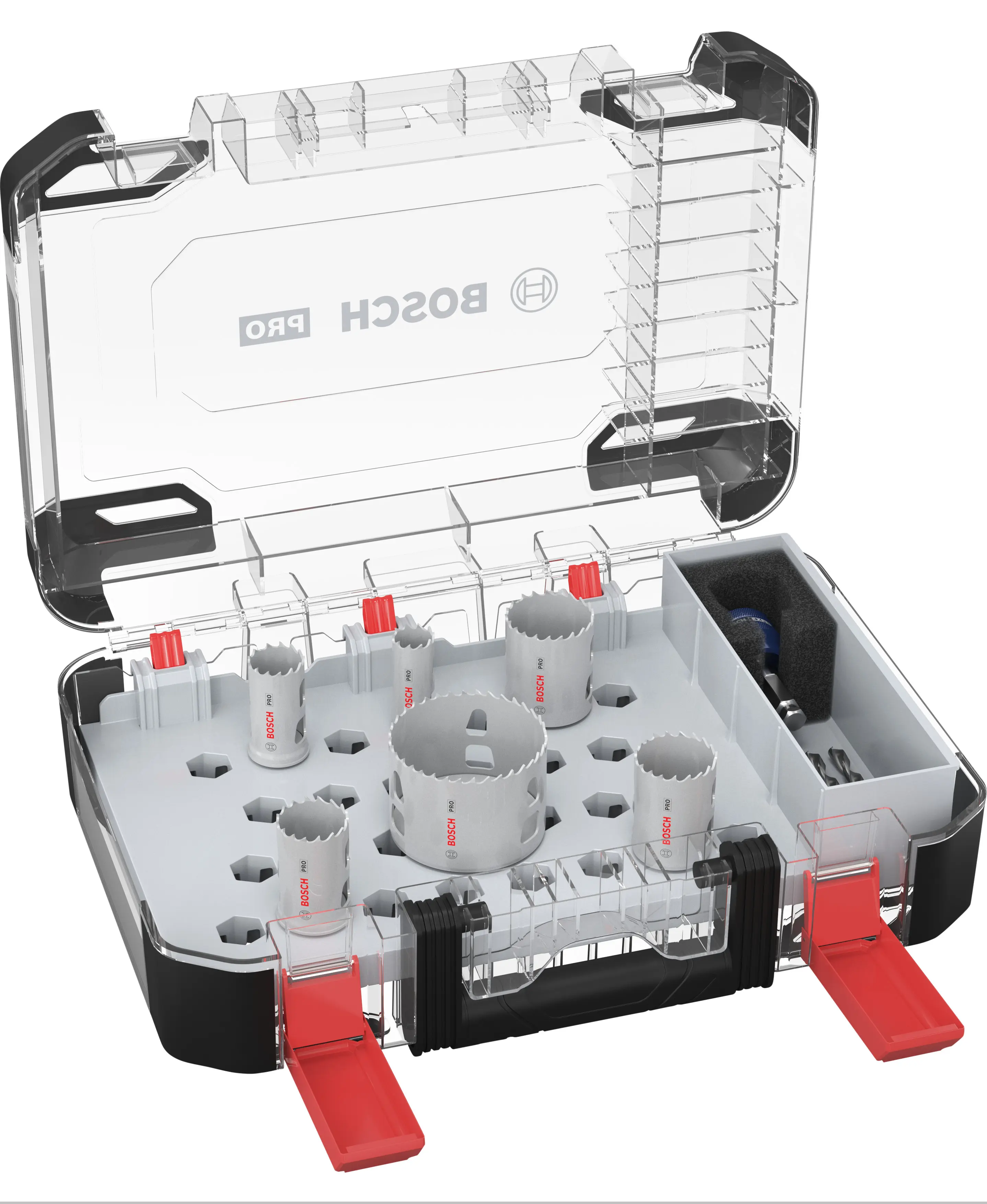 Coffret de scies trépans PRO Multi Material PC Plus, 9 pièces - BOSCH - 2608594423