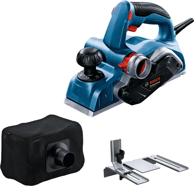 Rabot GHO 20-82 Professional - 700 W - Avec Butée parallèle, Clé de montage, Sac à poussière - BOSCH - 06015A9100