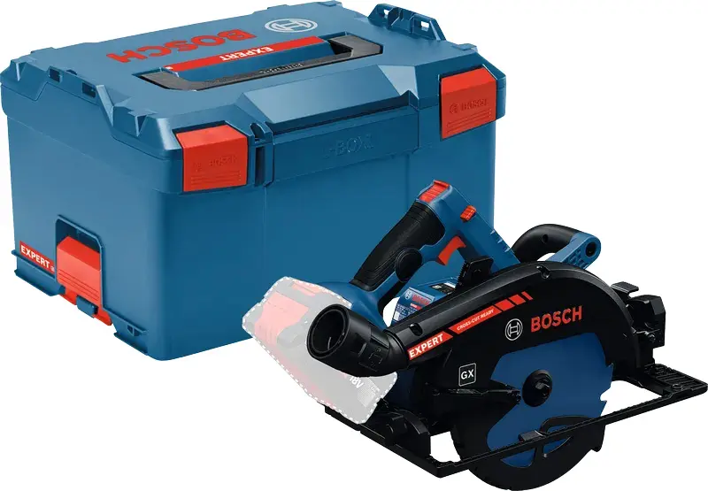 Scie circulaire sans fil 18V Ø 190mm Expert EXKS18V-68GX - BOSCH - Sans batterie, ni chargeur - L-Boxx - 06016B5301