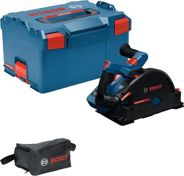 Scie plongeante sans-fil BITURBO 18V Ø 140mm- EXKT18V-52G  - BOSCH - Sans batterie, ni chargeur -L-Boxx - 06016B4100