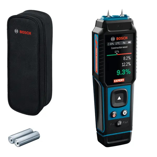 Humidimètre pour matériaux 18v Expert EXMM3-17 - BOSCH - avec housse - 0601078300