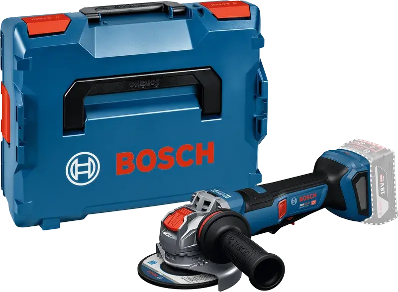 Meuleuse angulaire PRO GWX18V-11PS avec X-LOCK - L-Boxx - Solo - BOSCH - 06019N4400