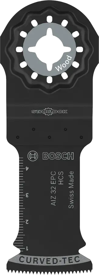 Lame pour coupe plongeante PRO à bois AIZ 32 EPC - Starlock 32 x 50 mm - Pour outils oscillants multi-fonctions - BOSCH - 2608669247