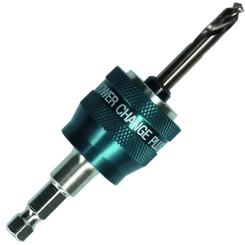 Adaptateur Power Change Plus Bosch 6 pans 1/4 avec foret de centrage HSS-Co - BOSCH - 2608902033