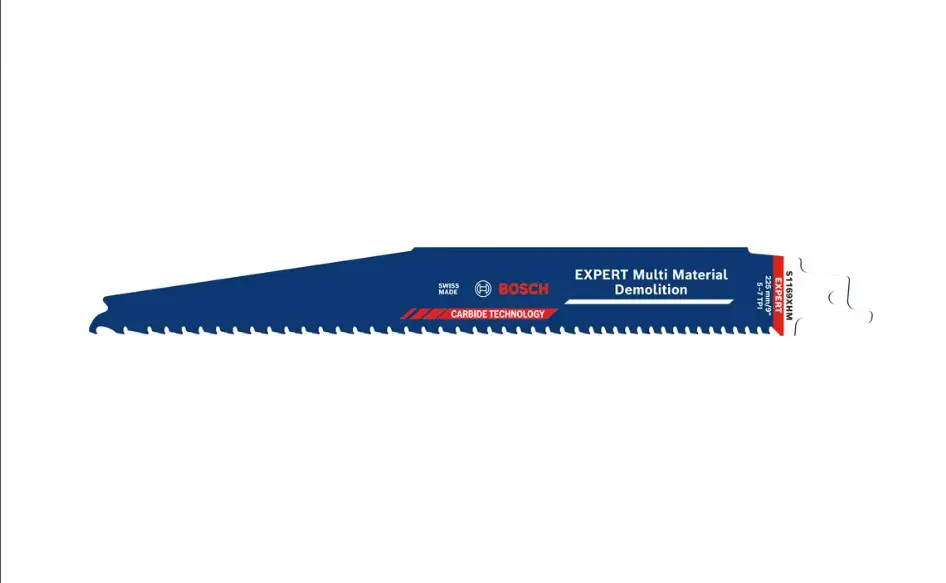 Lames de scies sabres Multi Material Demolition 225 mm - BOSCH - S1169XHM
