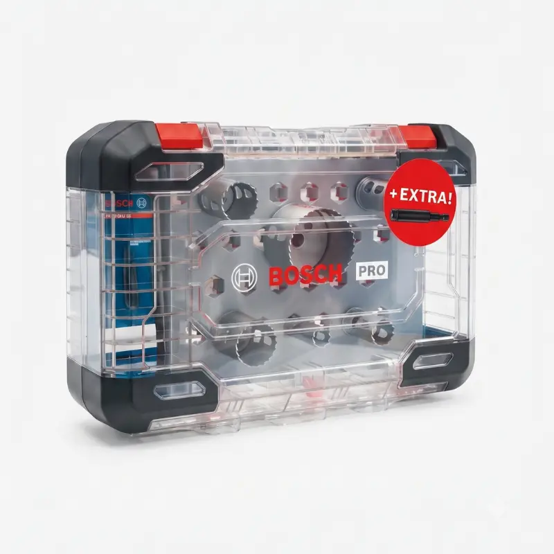 Coffret trépan PRO Multimat 9 + adaptateur - BOSCH - 061599769D
