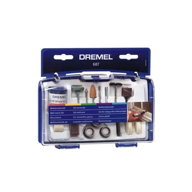 Kit d'accessoires multi-outils - DREMEL - à utiliser avec Outils Dremel 52 pièces - 26150687JA