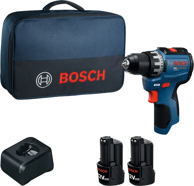 Perceuse-visseuse sans fil GSR12V-31 - BOSCH - Batterie, chargeur fournis - 06019S6002