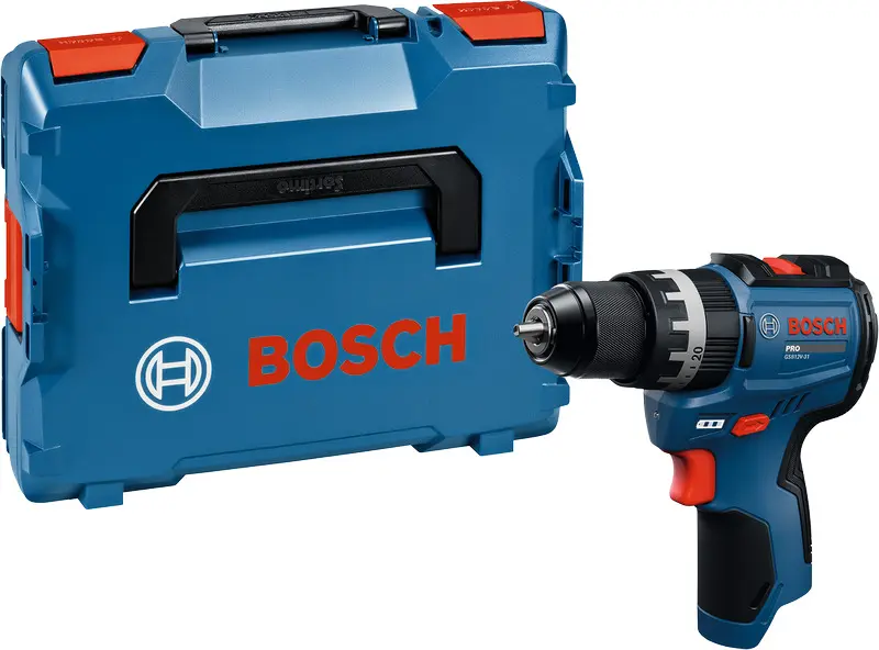 Perceuses-visseuses à percussion sans-fil GSB12V-31 L - BOSCH - Sans batterie, ni chargeur - 06019S6101